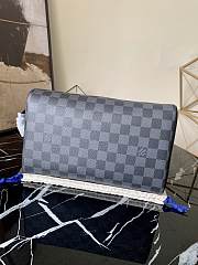 Kitlife Louis Vuitton DOPP KIT TOILET POUCH Damier Graphite Canvas - M45755 -26x16x13cm - 6
