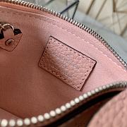 Kitlife Louis Vuitton Key Pouch Mahina Leather Magnolia Pink - M69508 - 13.8X9X1.5cm - 5