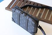 Kitlife Louis Vuitton Soft Trunk Wallet Monogram Eclipse canvas Navy Blue - M69838 -22.5 x 14 x 5 cm - 4