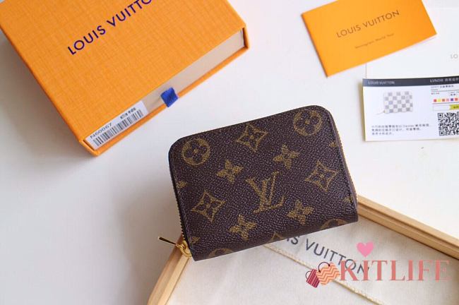 Kitlife Louis Vuitton Zippy Coin Purse Monogram - M60067 - 11 x 8.5 x 2 cm  - 1