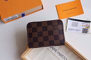 Kitlife Louis Vuitton Zippy Coin Purse Damier Brown Grid - M60067 - 11 x 8.5 x 2 cm  - 1