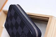 Kitlife Louis Vuitton Zippy Coin Purse Damier Grid - M60067 - 11 x 8.5 x 2 cm  - 6