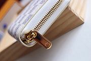 Kitlife Louis Vuitton Zippy Coin Purse Damier Grid White - M60067 - 11 x 8.5 x 2 cm  - 5