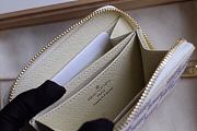 Kitlife Louis Vuitton Zippy Coin Purse Damier Grid White - M60067 - 11 x 8.5 x 2 cm  - 3