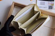 Kitlife Louis Vuitton Zippy Coin Purse Damier Grid White - M60067 - 11 x 8.5 x 2 cm  - 2
