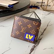 Kitlife Louis Vuitton Multiple Wallet Monogram canvas 3D rubber patches – M45789 - 11.0x 9.0x 1.5 cm - 1