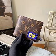 Kitlife Louis Vuitton Multiple Wallet Monogram canvas 3D rubber patches – M45789 - 11.0x 9.0x 1.5 cm - 4