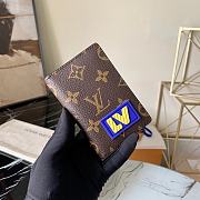 Kitlife Louis Vuitton Pocket Wallet Monogram canvas 3D rubber patches – M45787 - 8 x 11 x 1 cm - 6