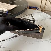 Kitlife Louis Vuitton Presbyopia Slim Purse Clutch Monogram canvas Dark Brown – M80346  - 20 x 11 x 0.5 cm - 5