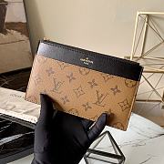 Kitlife Louis Vuitton Slim Purse Clutch Monogram canvas Yellow Flower – M80390  - 20 x 11 x 0.5 cm - 5