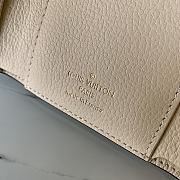 Kitlife Louis Vuitton VICTORINE WALLET Bicolor Monogram Empreinte Leather Cream / Bois de Rose Pink - M80086 - 12 x 9.5 x 1.5 cm - 5