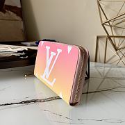 Kitlife Louis Vuitton Zippy Wallet Monogram canvas Light Pink - M80361 - 19.5 x 10.5 x 2.5 cm - 6