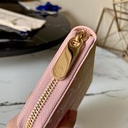 Kitlife Louis Vuitton Zippy Wallet Monogram canvas Light Pink - M80361 - 19.5 x 10.5 x 2.5 cm - 4
