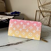 Kitlife Louis Vuitton Zippy Wallet Monogram canvas Light Pink - M80361 - 19.5 x 10.5 x 2.5 cm - 3
