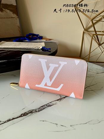 Kitlife Louis Vuitton Zippy Wallet Monogram canvas By The Pool accessories - M80361 - 19.5 x 10.5 x 2.5 cm