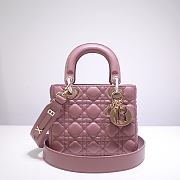 Kitlife Dior Lady Pink Lambskin - 20x17x9cm - 1