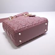 Kitlife Dior Lady Pink Lambskin - 20x17x9cm - 5