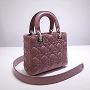 Kitlife Dior Lady Pink Lambskin - 20x17x9cm - 4