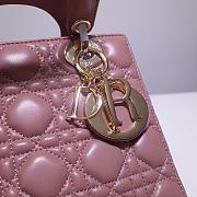 Kitlife Dior Lady Pink Lambskin - 20x17x9cm - 3