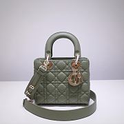 Kitlife Dior Lady Green Lambskin - 20x17x9cm - 1