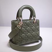 Kitlife Dior Lady Green Lambskin - 20x17x9cm - 4
