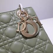 Kitlife Dior Lady Green Lambskin - 20x17x9cm - 2