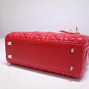 Kitlife Dior Lady Red Lambskin - 20x17x9cm - 6