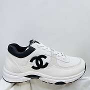 Kitlife Chanel Low Top Logo White Sneakers - 5