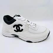 Kitlife Chanel Low Top Logo White Sneakers - 3