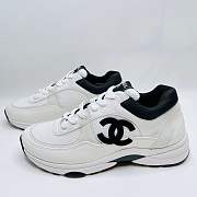 Kitlife Chanel Low Top Logo White Sneakers - 2