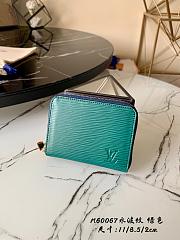 Kitlife Louis Vuitton Zippy Coin Purse Epi leather Green - M60067 - 11.0 x 8.5 x 2.0 cm - 1