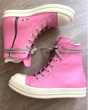 Kitlife Rick Owens PINK RAMONES HIGH SNEAKER  - 4