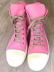 Kitlife Rick Owens PINK RAMONES HIGH SNEAKER  - 3