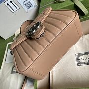 Kitlife Gucci GG Marmont Flap Bag Rose Beige - 583571 -21x15.5x8cm - 6