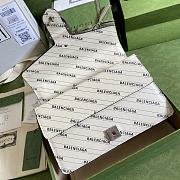 Kitlife Gucci x Balenciaga Dionysus White - 400249 - 28×18×9cm - 3