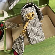 Kitlife Gucci x Balenciaga Gucci horsebit 1955 mini brown - 658574 - 20.5x14x5cm - 6