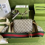 Kitlife Gucci x Balenciaga Gucci horsebit 1955 mini brown - 658574 - 20.5x14x5cm - 3