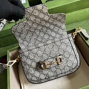 Kitlife Gucci x Balenciaga Gucci horsebit 1955 mini brown - 658574 - 20.5x14x5cm - 4
