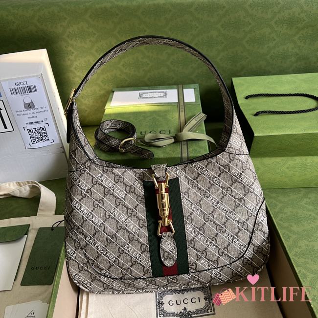 Kitlife Gucci x Balenciaga Jackie Brown - 636706 - 28×19×4.5cm - 1