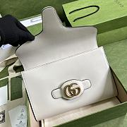 Kitlife Gucci Clutch With Double G White - 648935 - 29x19.5x5cm - 5