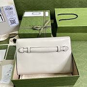 Kitlife Gucci Clutch With Double G White - 648935 - 29x19.5x5cm - 3