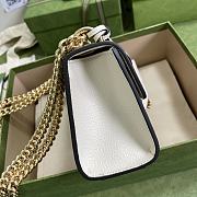 Kitlife Gucci Padlock small berry shoulder bag Beige/ebony GG Supreme canvas Leather - 409487 - 20x12.5x8cm  - 2