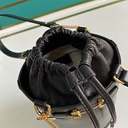 Kitlife Gucci Horsebit 1955 Small Bucket Black - 637115 - 16x14x14cm - 4
