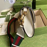 Kitlife Gucci Horsebit 1955 small bag White - 677286 - 26x16x4cm - 6