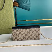 Kitlife Gucci GG Marmont chain wallet black - 546585 - 19x10x3.5 - 3