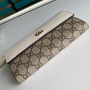 Kitlife Gucci GG Marmont chain wallet white - 546585 - 19x10x3.5 - 5
