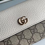 Kitlife Gucci GG Marmont chain wallet white - 546585 - 19x10x3.5 - 2