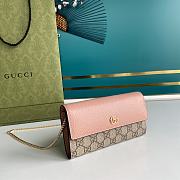 Kitlife Gucci GG Marmont chain wallet pink - 546585 - 19x10x3.5 - 6