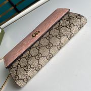 Kitlife Gucci GG Marmont chain wallet pink - 546585 - 19x10x3.5 - 4