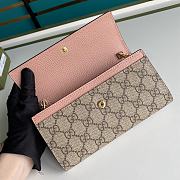 Kitlife Gucci GG Marmont chain wallet pink - 546585 - 19x10x3.5 - 2